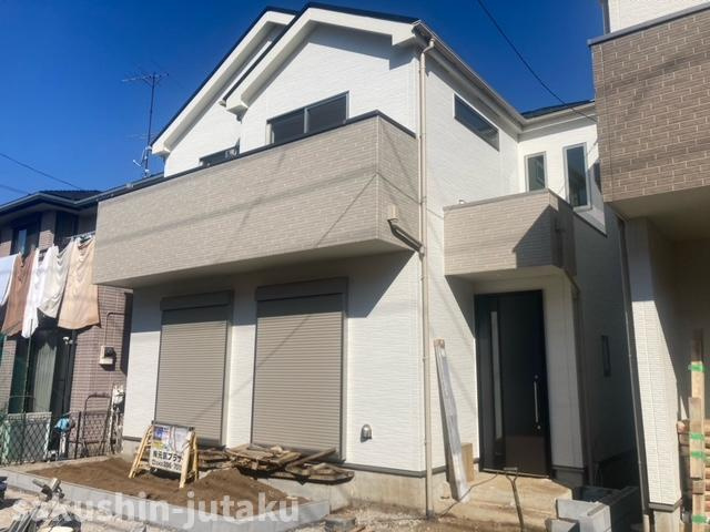 作新台３丁目　新築戸建の外観|令和5.11.1撮影　最終１棟　１号棟