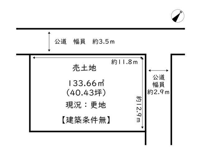 【土地図】 | 姫路市大津区長松／売土地