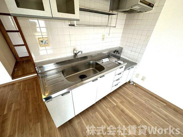 第19柴田マンションのキッチン|きれいなキッチンです