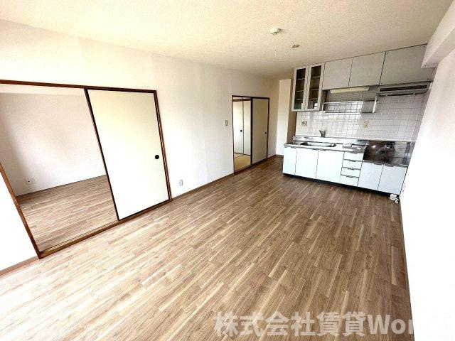 第19柴田マンションの居間・リビング|おしゃれな居間です