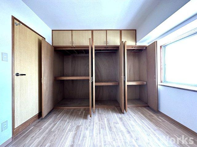 第19柴田マンションの収納|大きなものも収納できそうです