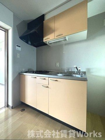 カリーノ パラッツォのキッチン|コンパクトなキッチンで掃除もラクラク