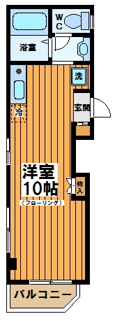 【間取り】 | ハルプトュール幡ヶ谷