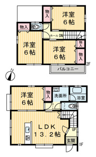 【間取り】 | YMN上野町貸住宅