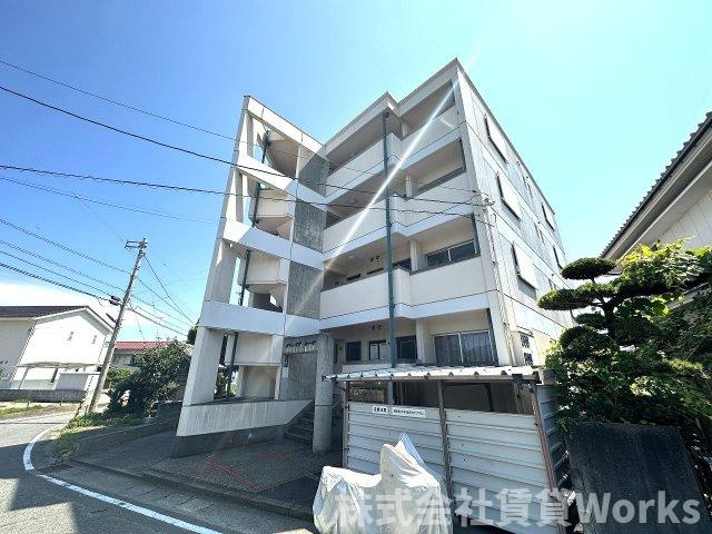 徳島市津田町１丁目の賃貸マンションの外観|外観は落ち着いています
