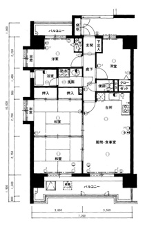 【間取り】 | エクシー佐賀駅前弐番館 | ※現況優先です