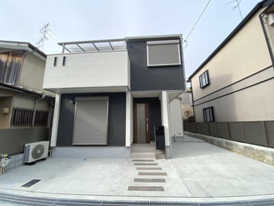 【外観】 | 一乗寺里ノ前町　新築戸建【2023年12月完成！】