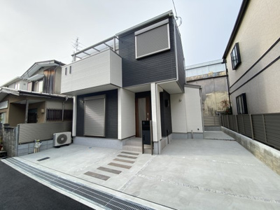 【外観】 | 一乗寺里ノ前町　新築戸建【2023年12月完成！】