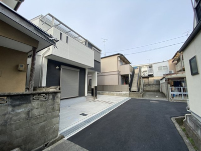 【前面道路含む現地写真】 | 一乗寺里ノ前町　新築戸建【2023年12月完成！】