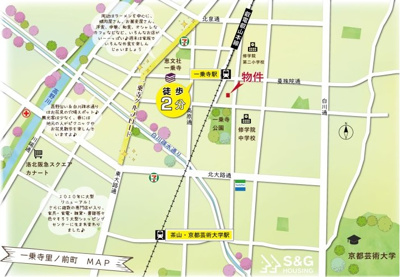 【地図】 | 一乗寺里ノ前町　新築戸建【2023年12月完成！】