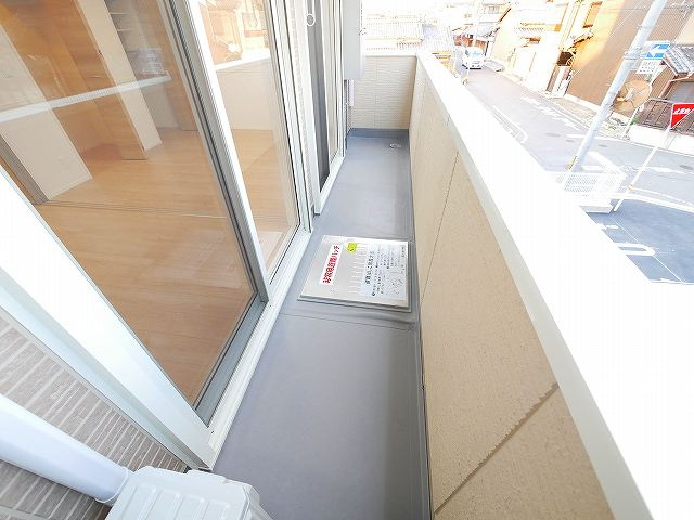 ビギーウエストのバルコニー|落ち着いた時間を過ごせるバルコニーです