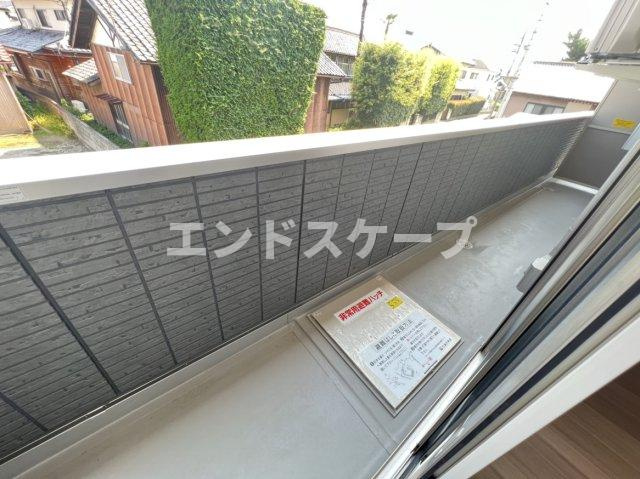 スリーライン高崎のバルコニー|高崎、前橋のお部屋探しはエンドスケープまで！お客様の理想お聞かせ下さい♪