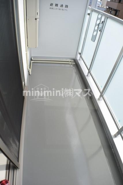 Ｊクレストドーム前のバルコニー