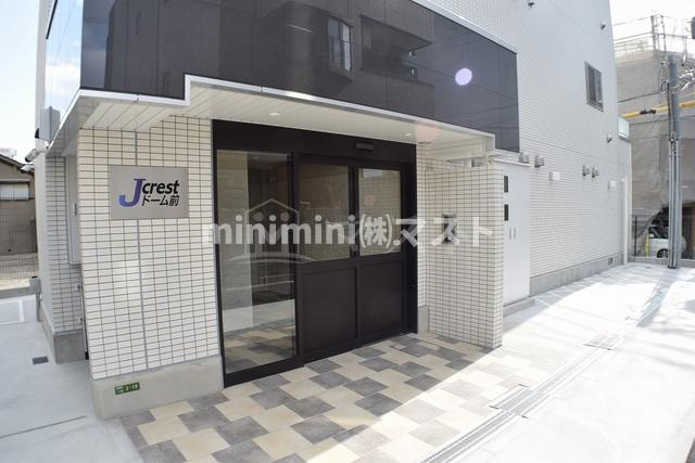 Ｊクレストドーム前のエントランス