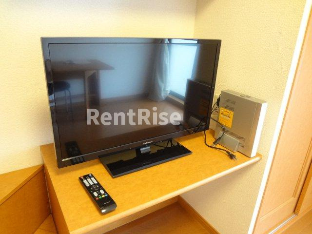 レオパレス貴船のバルコニー|テレビ