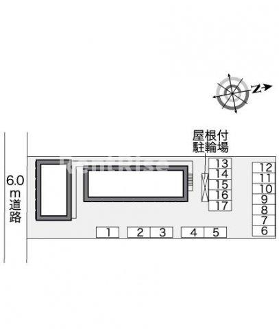 レオパレス貴船の駐車場