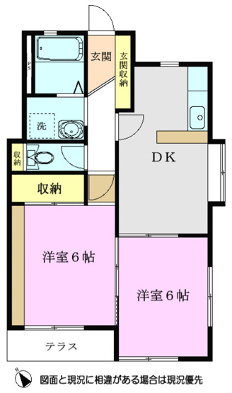 【間取り】 | コンフォート中村Ｄ