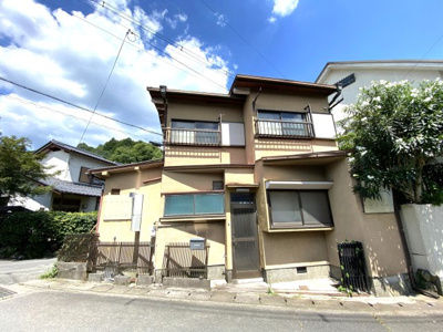 【外観】 | 上高野北田町　中古戸建【角家・リノベーション向き物件】