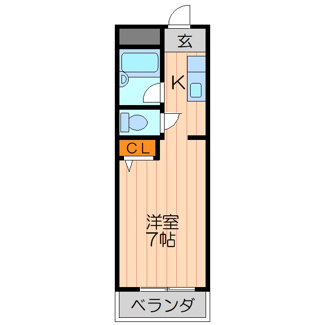【間取り】 | ディーズプラウド萱島