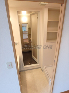 【洗面所】 | ミレニアムコート青葉台 | 脱衣所