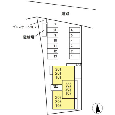 【区画図】 | ギャレ花水木