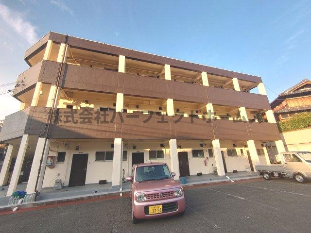 掃部マンションの外観|外観もきれいです