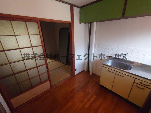 掃部マンションのキッチン|使いやすいキッチンです