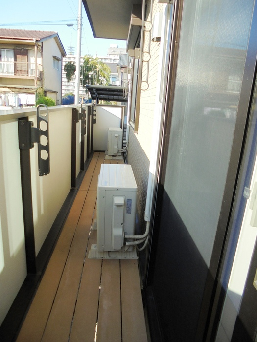 セジュール２のバルコニー