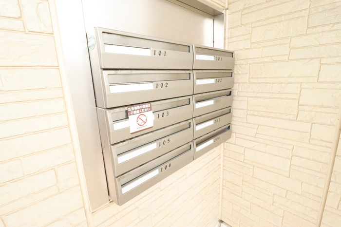 千葉市花見川区花園１丁目のアパートのその他共用部分|ダイヤルロック式集合ポスト