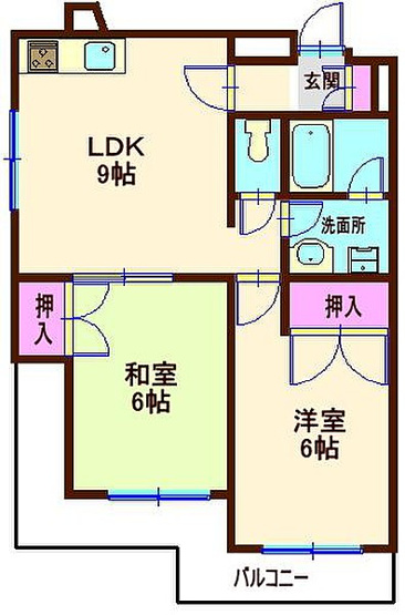 フェリースオオイシ 【間取り】 | フェリースオオイシ
