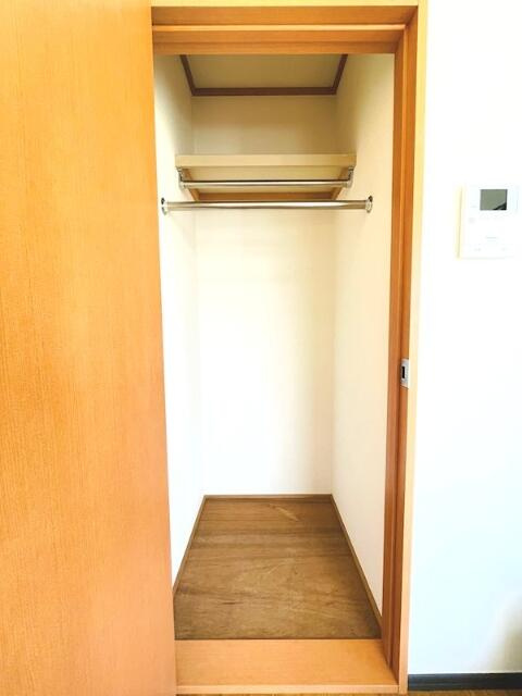 たっぷり入るクローゼット