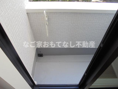 【バルコニー】 | ヴィラ新福寺 | ※写真は別号室