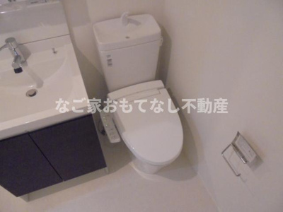 【トイレ】 | ヴィラ新福寺 | ※写真は別号室