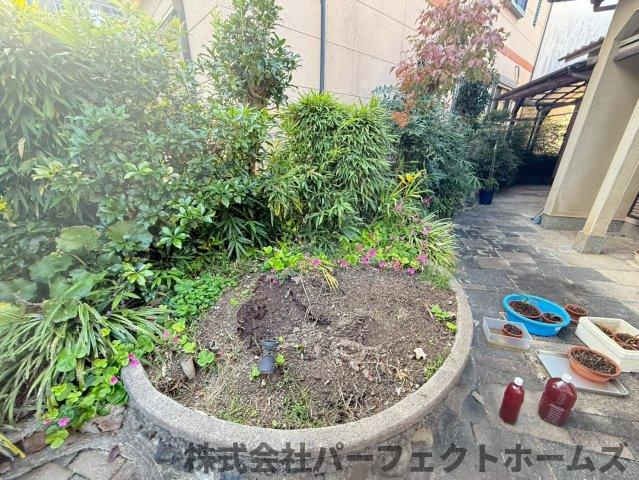 津田東町２丁目中古戸建の庭|お庭でゆったりと過ごせます