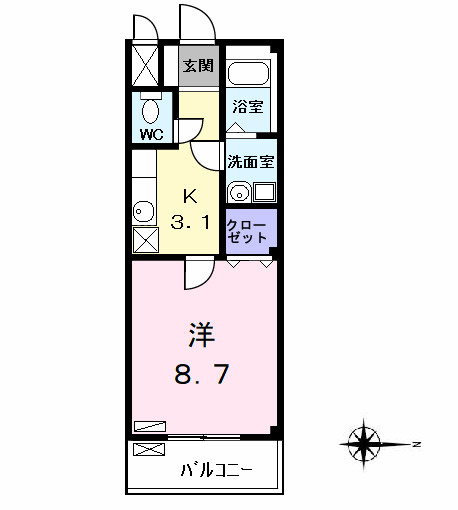 ＮＯＶＡ　（ノバの間取り