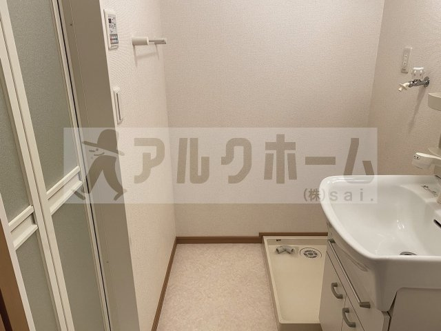 ウイングコートの洗面所