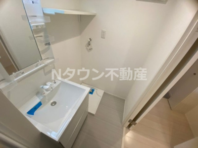 【洗面所】 | キララハイツ | コンパクトで使いやすい洗面所