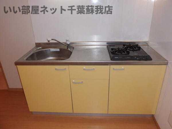 siro蘇我の設備|コンパクトなキッチンで掃除もラクラク