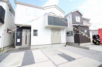 【外観】 | 【1号棟】約22条の広々としたLDKの4LDK新築住宅☆
