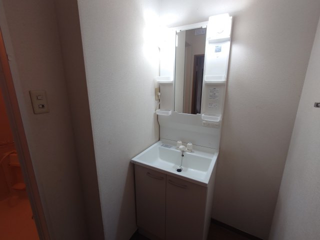 ソレイユ弐番館の洗面所