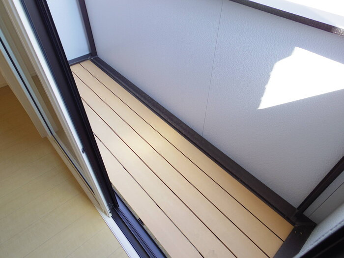 コンフォール千現Ⅱ　Aのバルコニー