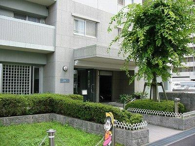 三田パーク・ホームズのエントランス