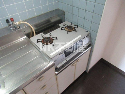 【キッチン】 | グランメゾン（新石切賃貸） | コンロは残置物です