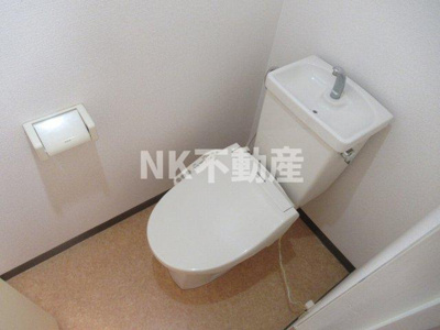 【トイレ】 | グランメゾン（新石切賃貸） | シンプルで使いやすいトイレです