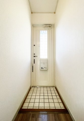 カサビエント新浜A棟の玄関