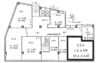 高田馬場柳屋ビルの間取り