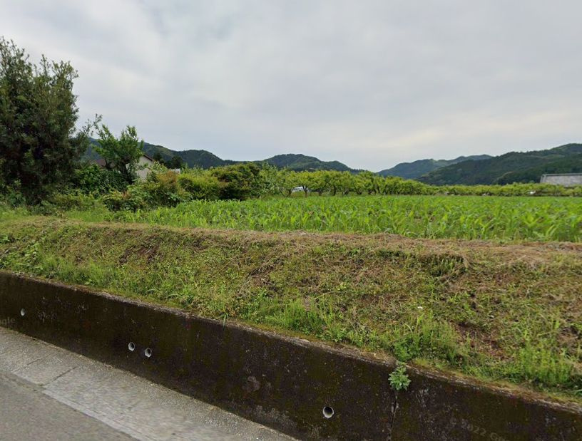 都城市安久町の売地の外観