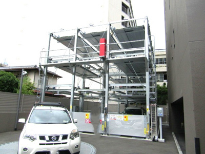 【駐車場】 | レーベン甲府中央　9階 | 駐車場【抽選でのご契約になります】
