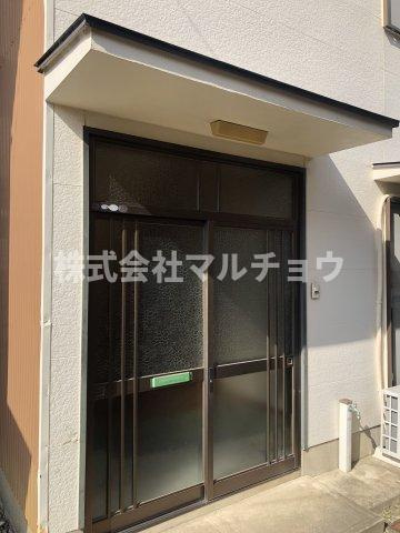 梅畑二戸一の玄関|ゆったりとした玄関です