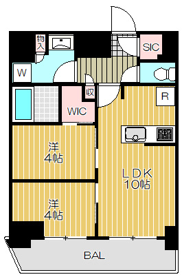【間取り】 | リビオメゾン戸越銀座